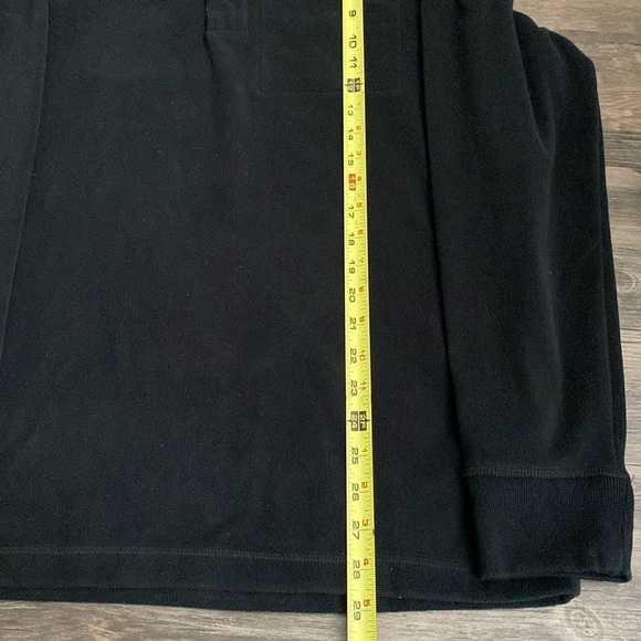 Banana Republic Mens Black Fleece Jacket Size L - Picture 3 of 9